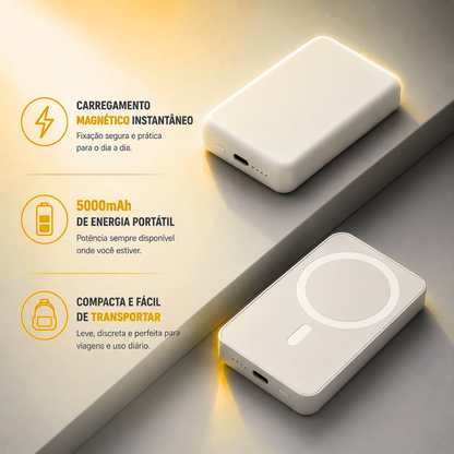 Power Bank Magnético Inalambrico